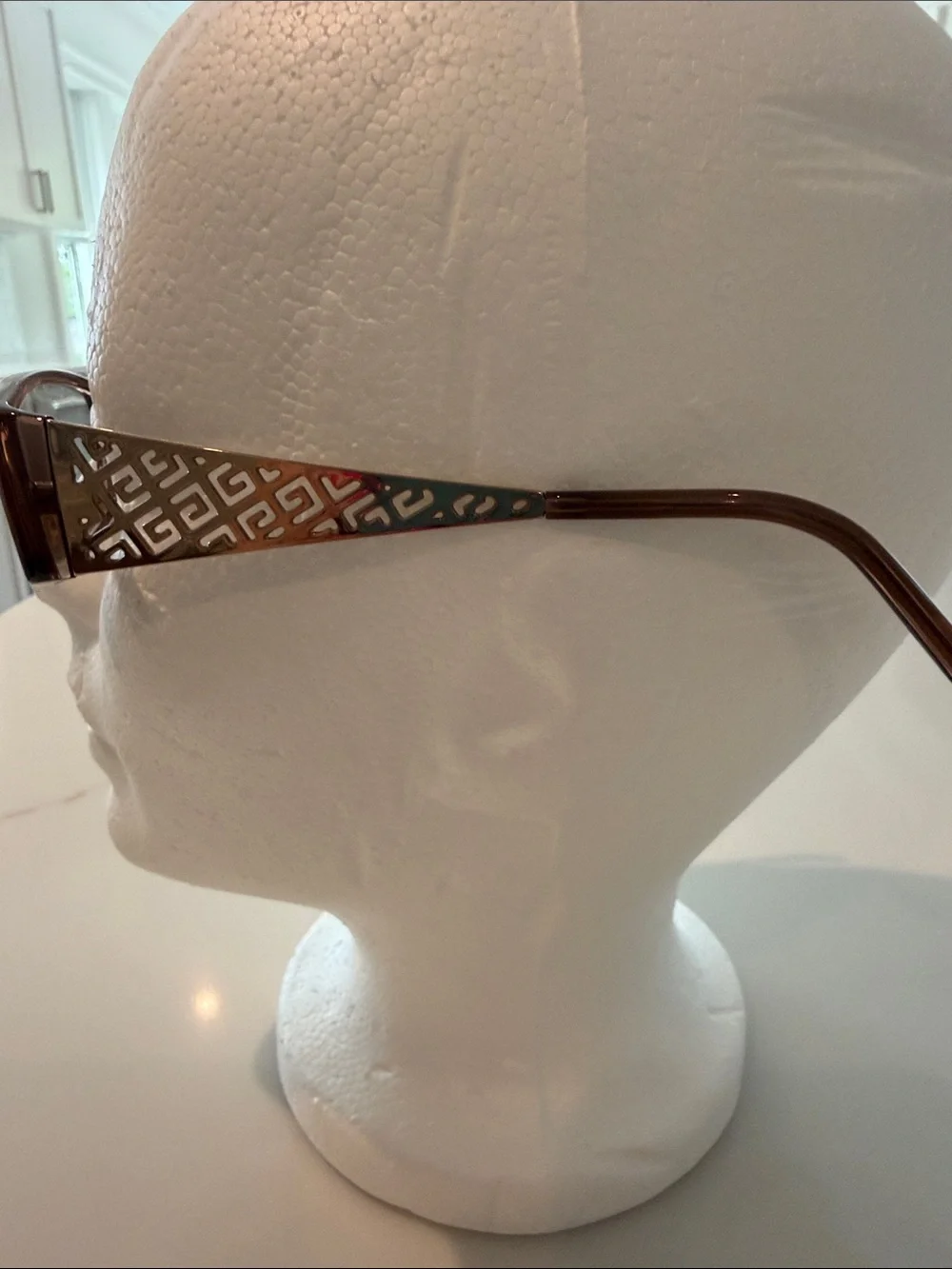 Givenchy Women’s Brown Rectangular Eyeglass Frames-Made in Italy